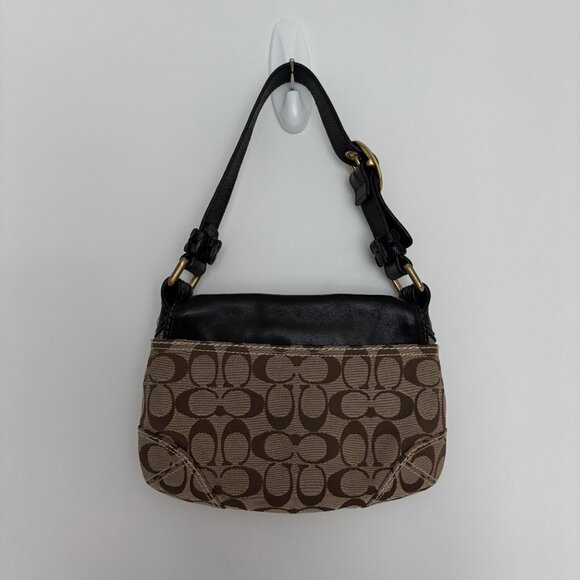 Coach Bleecker Signature Buckle Flag Mini Shoulder Bag - Picture 5 of 7